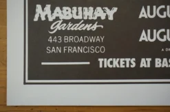 Crime - 1977 James Stark Poster Novak Avengers San Francisco Gig Posters