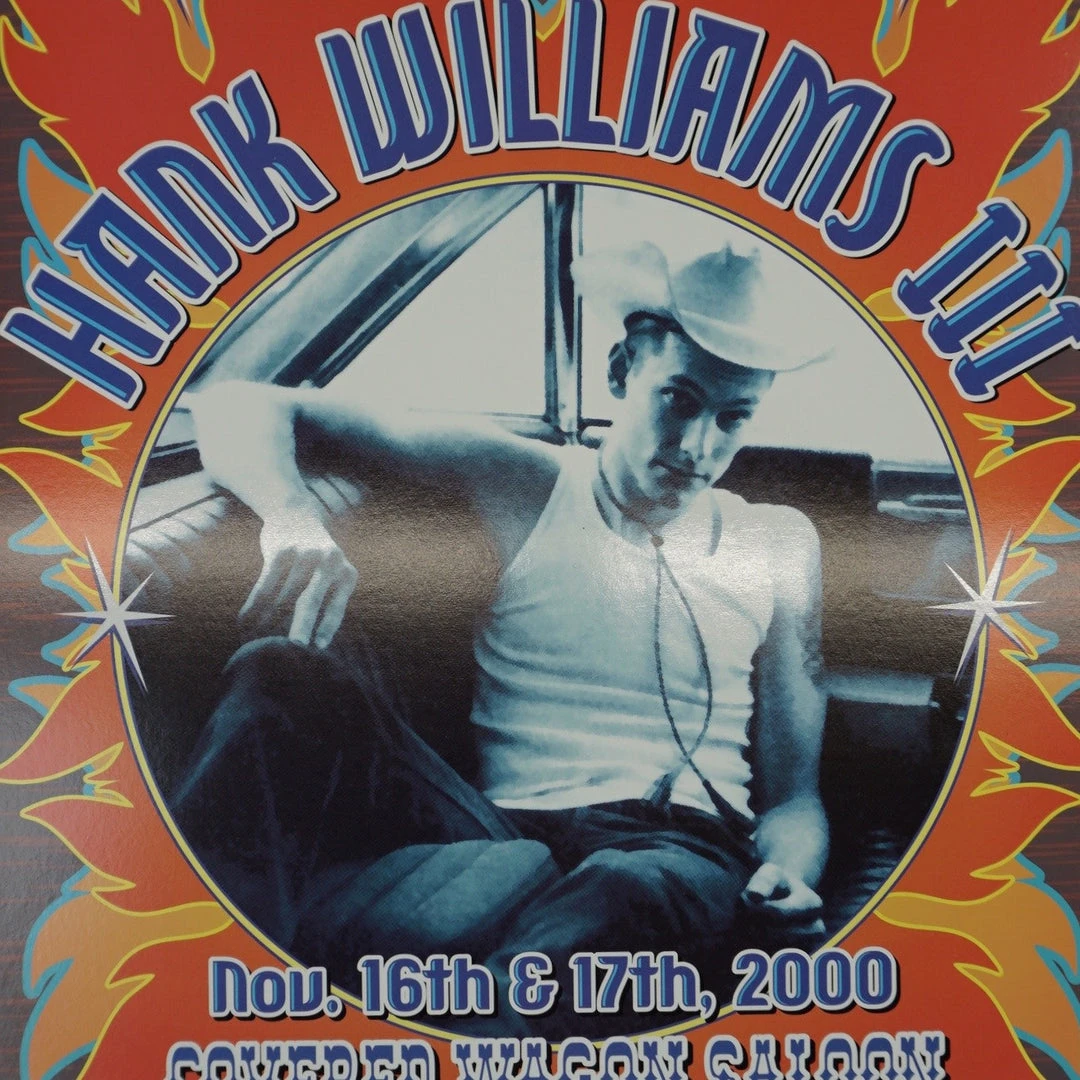Hank Williams III - 2000 Dennis Loren Poster San Francisco Gig Posters 4 Hank Williams III - 2000 Dennis Loren Poster San Francisco Gig Posters