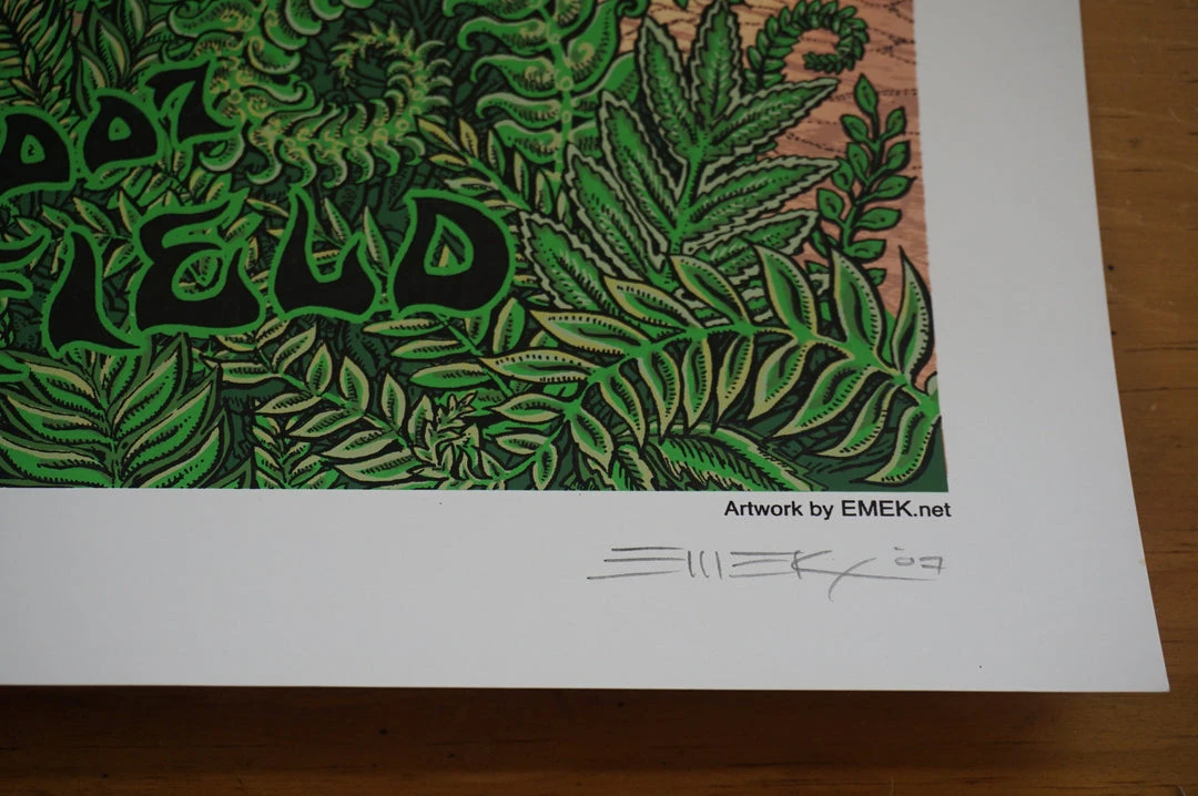 Coachella - 2007 Emek Poster Print Empire Polo Club Indio, CA S/N 7 Coachella - 2007 Emek Poster Print Empire Polo Club Indio, CA S/N