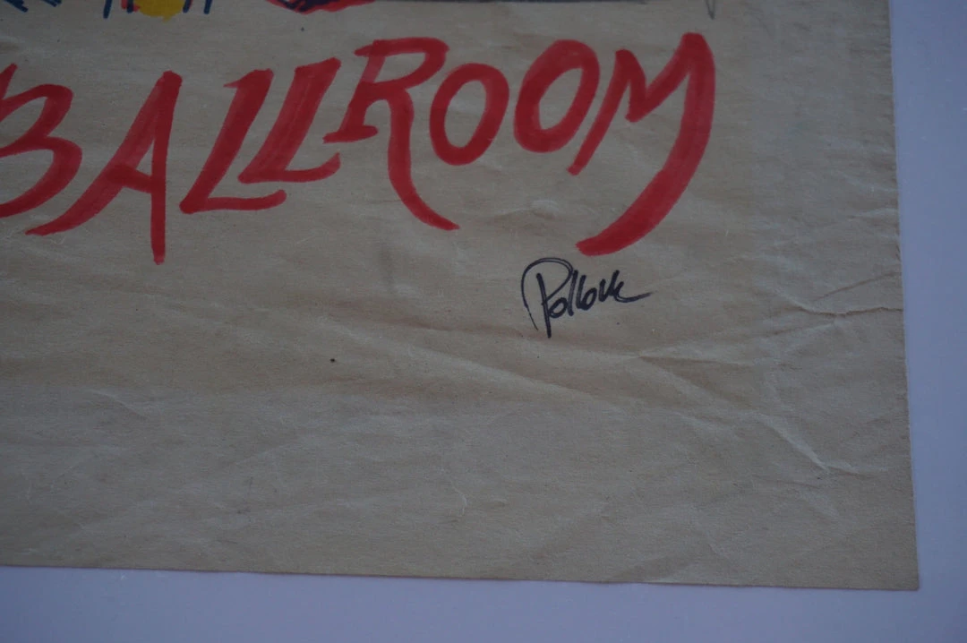 Umphrey's McGee - 2006 Jim Pollock Poster Original Marker Taj Gig Posters 8 Umphrey's McGee - 2006 Jim Pollock Poster Original Marker Taj Gig Posters