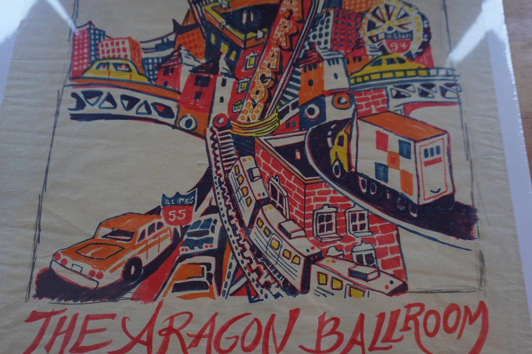 Umphrey's McGee - 2006 Jim Pollock Poster Original Marker Taj Gig Posters 10 Umphrey's McGee - 2006 Jim Pollock Poster Original Marker Taj Gig Posters