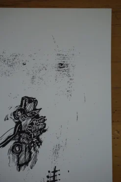 Gapers Block - 2009 Dan Grzeca Poster Chicago, IL Metro VARIANT