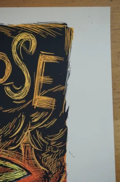 Apocalypse Cow - 2009 Dan Grzeca Poster Chicago, IL Three Floyds Art Prints