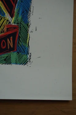 Apocalypse Cow - 2009 Dan Grzeca Poster Chicago, IL Three Floyds Art Prints