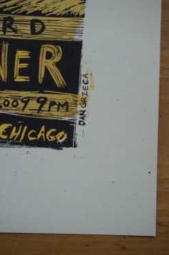 Escovedo Buckner - 2009 Dan Grzeca Poster Chicago, IL Schubas 13 Escovedo Buckner - 2009 Dan Grzeca Poster Chicago, IL Schubas