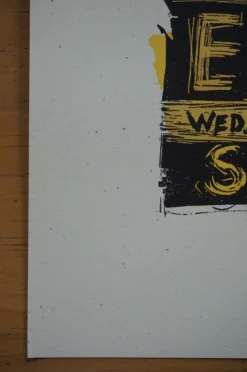 Escovedo Buckner - 2009 Dan Grzeca Poster Chicago, IL Schubas 15 Escovedo Buckner - 2009 Dan Grzeca Poster Chicago, IL Schubas