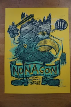 Chicago, IL Nonagon - 2009 Dan Grzeca Poster Chicago Quenchers The Poles