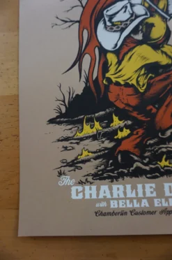 Charlie Daniels Band - 2014 Billy Perkins Poster Chamberlin 11 Charlie Daniels Band - 2014 Billy Perkins Poster Chamberlin