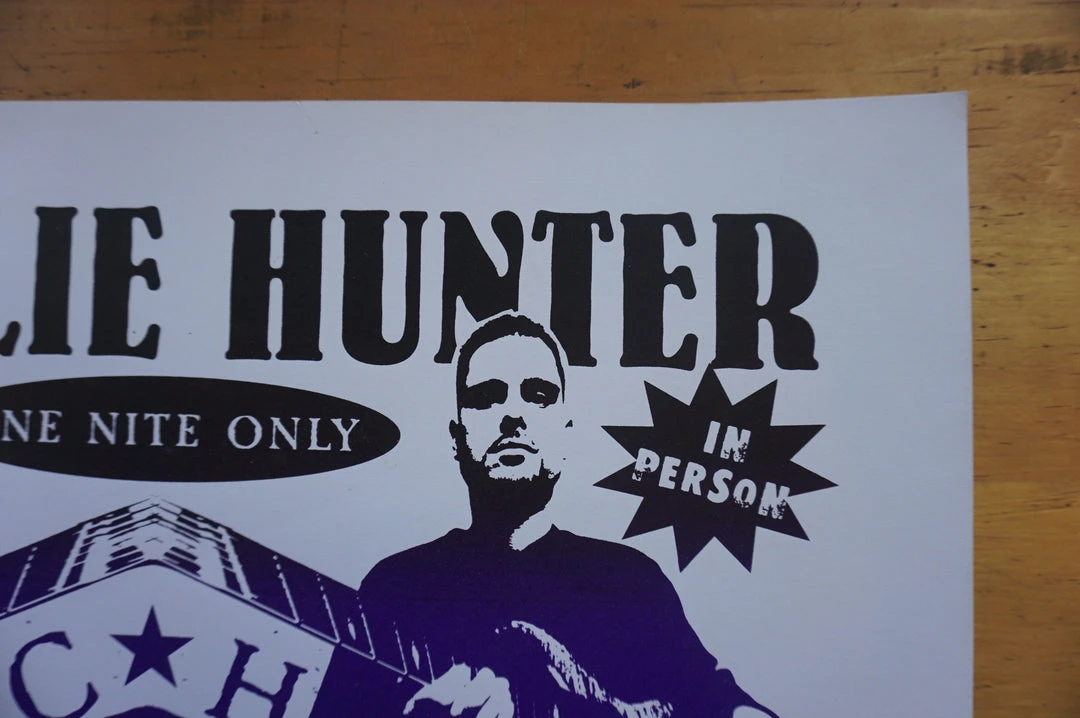 Sold Out Posters Charlie Hunter - 2011 Bishop Poster Austin, Texas Antone's Gig Posters 7 Sold Out Posters Charlie Hunter - 2011 Bishop Poster Austin, Texas Antone's Gig Posters