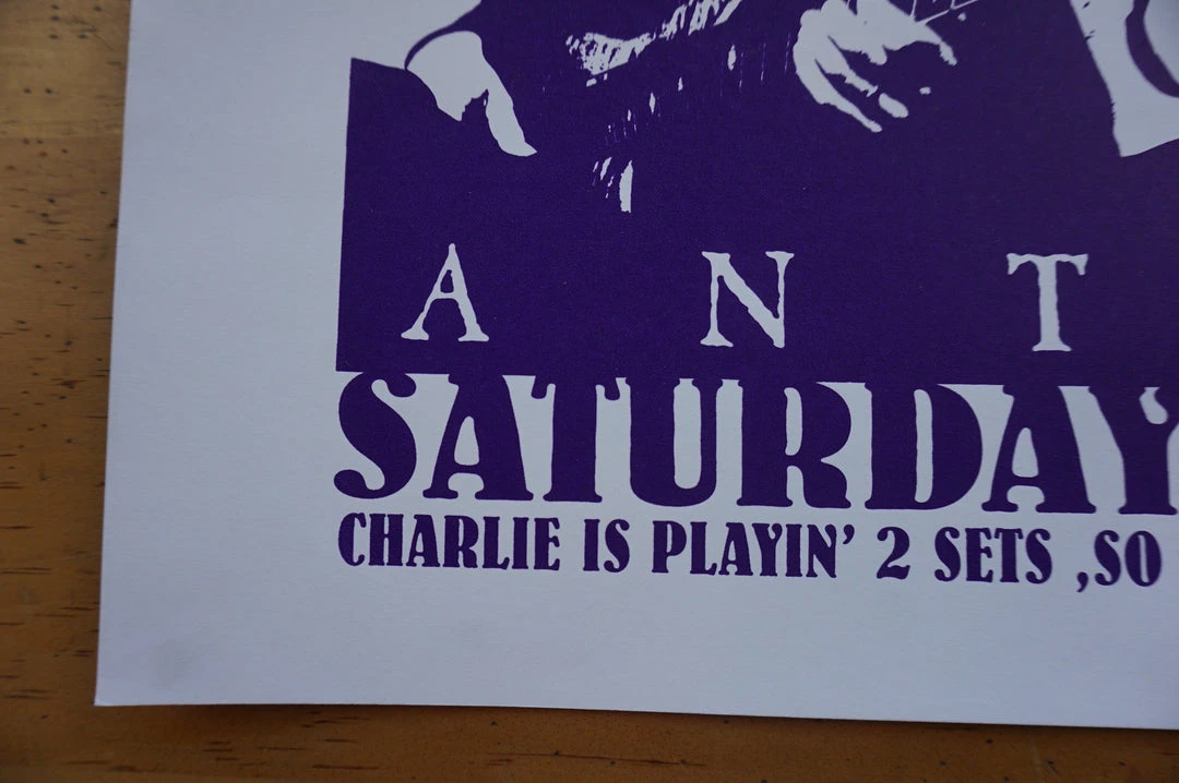 Sold Out Posters Charlie Hunter - 2011 Bishop Poster Austin, Texas Antone's Gig Posters 9 Sold Out Posters Charlie Hunter - 2011 Bishop Poster Austin, Texas Antone's Gig Posters