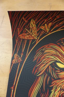 Alabama Shakes - 2016 Todd Slater Poster Taos AP Kit Carson Park Gig Posters