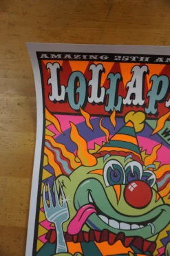 Lollapalooza - 2016 Frank Kozik Poster Chicago, IL Grant Park