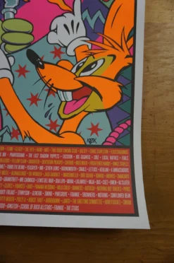 Lollapalooza - 2016 Frank Kozik Poster Chicago, IL Grant Park