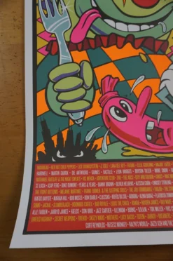Lollapalooza - 2016 Frank Kozik Poster Chicago, IL Grant Park