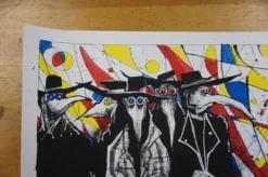 Pearl Jam - 2016 Joey Feldman Poster Chicago, IL Wrigley Field