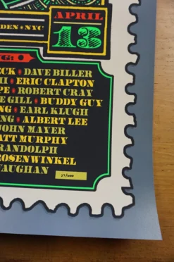 Crossroads Guitar Festival - 2013 Ron Donovan, Chuck Sperry Poster Stamp Eric Clapton 13 Crossroads Guitar Festival - 2013 Ron Donovan, Chuck Sperry Poster Stamp Eric Clapton