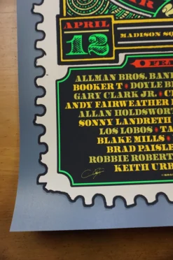 Crossroads Guitar Festival - 2013 Ron Donovan, Chuck Sperry Poster Stamp Eric Clapton 14 Crossroads Guitar Festival - 2013 Ron Donovan, Chuck Sperry Poster Stamp Eric Clapton