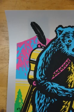 Gig Posters Pemberton Festival - 2016 Ames Brothers Poster VARIANT Pearl Jam