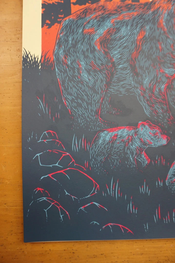 Ray LaMontagne - 2016 John Vogl Poster The Bungaloo Raleigh Red Hat Gig Posters 8 Ray LaMontagne - 2016 John Vogl Poster The Bungaloo Raleigh Red Hat Gig Posters