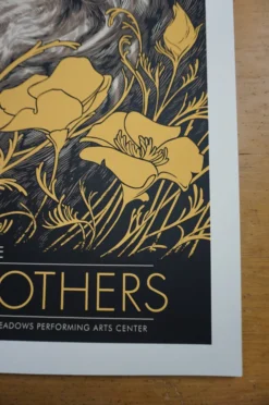 The Avett Brothers - 2016 John Vogl Poster Simsbury, CT Meadows Gig Posters