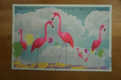 Coachella - 2016 Kii Arens Poster Indio California AP Signed