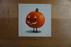 Art Prints Current Mood #3 - 2016 Mike Mitchell Poster Print Pumpkin