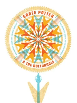 Gig Posters Grace Potter - 2013 Aesthetic Apparatus Poster Minneapolis, MN