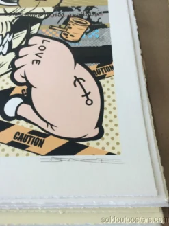 Provocateurs - 2014 D*Face Shepard Fairey Poster Pop-Eye-Con Art Alliance