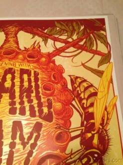 Pearl Jam - 2013 Munk One Poster Charlotte NC Time Warner Cable Arena Gig Posters