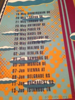 Eric Clapton - 2010 John Van Hamersveld Poster Print Limited Ed Steve Winwood