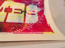 Jared Conner JIM JAMES - 2013 Jared Connor Poster Print Austin City Limits ACL Moody S/N