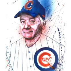 Art Prints Dreams Come True - 2017 Joey Feldman Poster Cubs Bill Murray