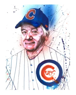 Art Prints Dreams Come True - 2017 Joey Feldman Poster Cubs Bill Murray