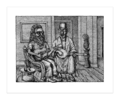 Champions Compose Pen Variant - 2020 David Welker Poster, Art Print With COA