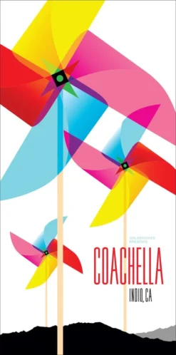 Coachella - 2012 Kii Arens Poster Indio, CA Empire Polo