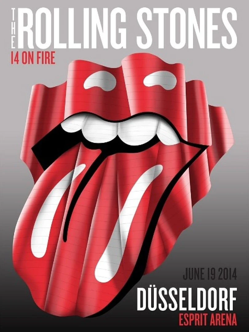Sold Out Posters Gig Posters Rolling Stones - 2014 Official Poster Dusseldorf, Germany 3 Sold Out Posters Gig Posters Rolling Stones - 2014 Official Poster Dusseldorf, Germany