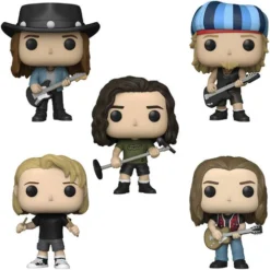 Pearl Jam - 2021 Funko Pop! Rocks: 5 Pack Vinyl Figure New In Hand