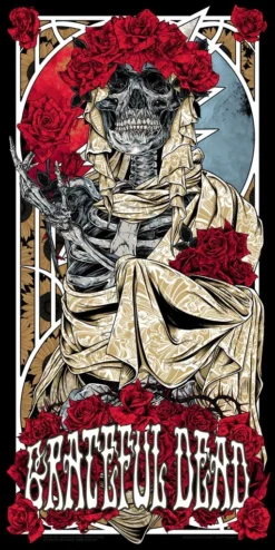 Grateful Dead - 2021 Rhys Cooper Poster Art Print 1st Ed Gig Posters