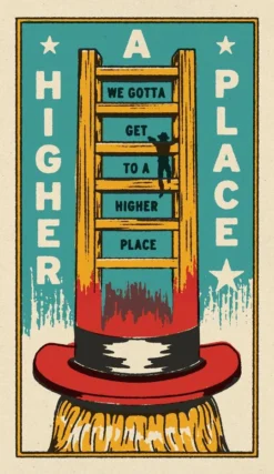 Tom Petty - 2020 Blaze Brooks Poster Wildflowers A Higher Place Gig Posters