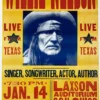 Willie Nelson - 2009 Hatch Show Print 1/14 Poster Chico, CA 2 Willie Nelson - 2009 Hatch Show Print 1/14 Poster Chico, CA