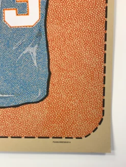 Knicks - 2014 Fugscreens Studios Poster Patrick Ewing Jersey Print 12 Knicks - 2014 Fugscreens Studios Poster Patrick Ewing Jersey Print