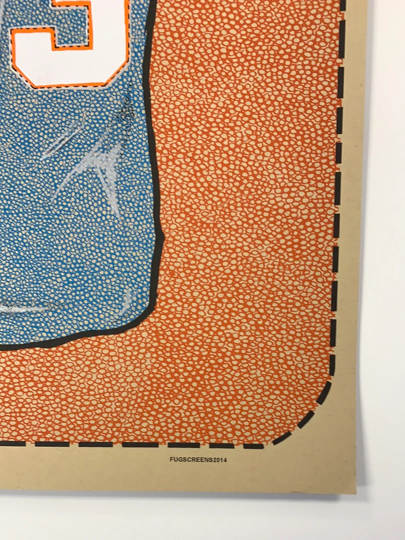 Knicks - 2014 Fugscreens Studios Poster Patrick Ewing Jersey Print 7 Knicks - 2014 Fugscreens Studios Poster Patrick Ewing Jersey Print