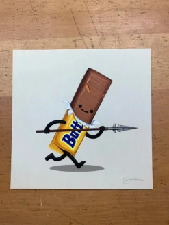 Boar Spear - 2019 Mike Mitchell Poster Print Food Dudes Art Prints