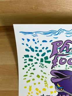 Phish Food - 2022 Jim Pollock Digital Edition Poster Ben & Jerry's