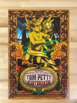 Tom Petty - 1997 Jim Phillips Poster Fillmore San Fran 1st BGF 254 Gig Posters