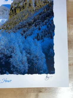 Yonder Mountain String Band - 2009 Brian Langeliers Poster Telluride, CO Sheridan Opera House Colorado