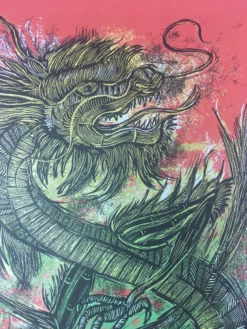 Year Of The Dragon - 2008 Dan Grzeca Poster Art Print Art Prints