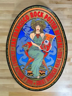 Firehouse Rock Poster Revival - 1999 Poster Vintage San Francisco, CA Gig Posters