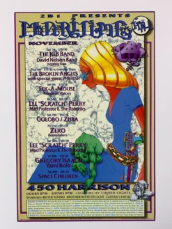 Lamb MHP 40 November - 1997 Poster Maritime Hall San Fran 1st Gig Posters