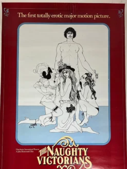 Sold Out Posters The Naughty Victorians - 1975 One Sheet Movie Poster Original Vintage 27x41 Movie/TV Posters